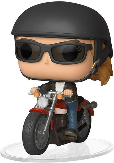 FU36418 Captain Marvel-Carol Danvers on motorcycle