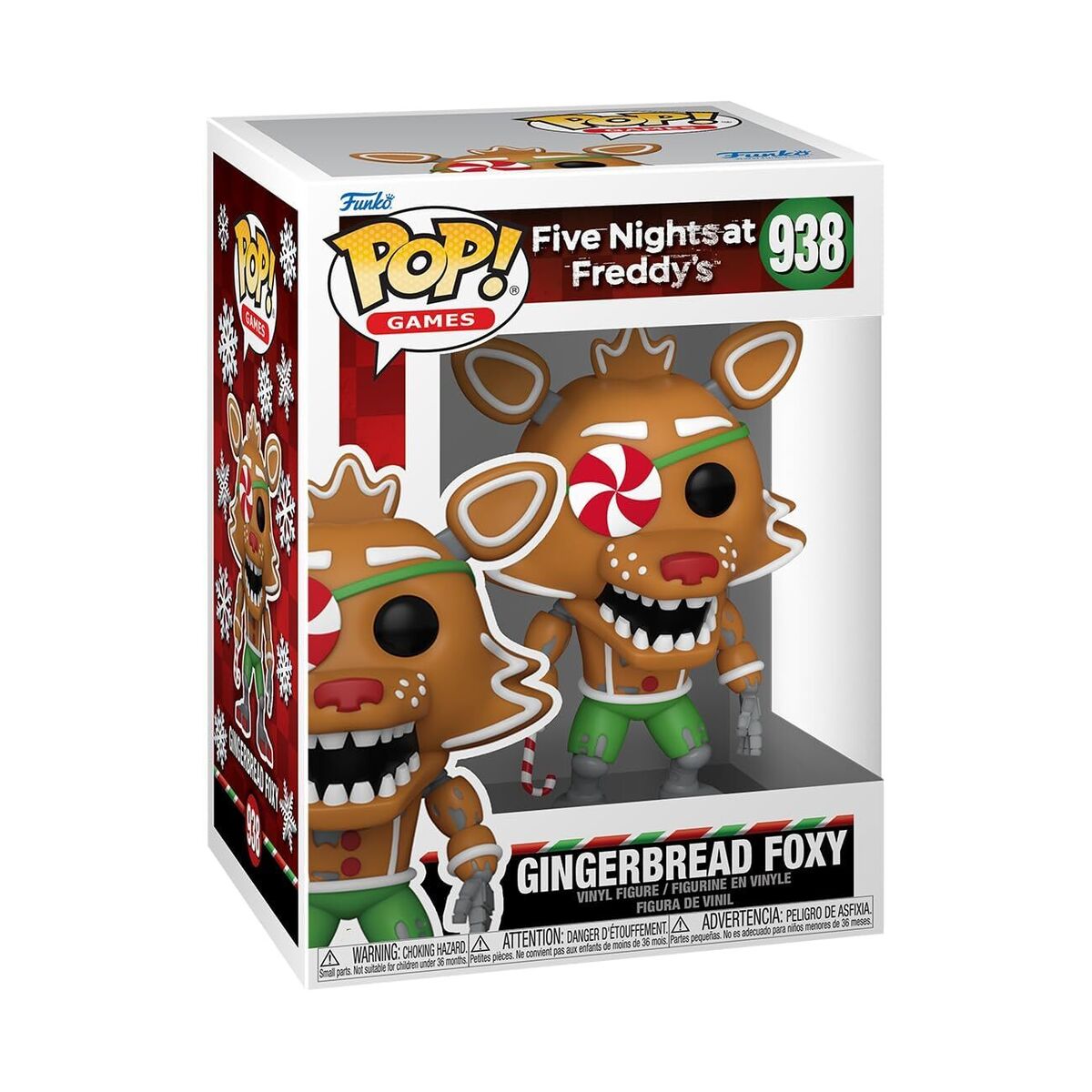 FU72487 FNAF Gingerbread Foxy