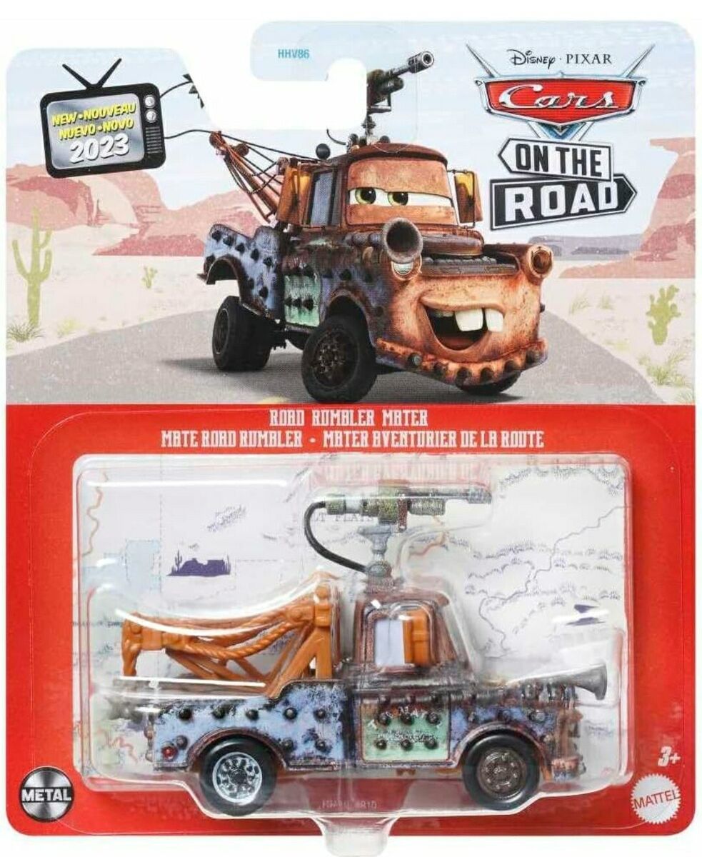 HWDXV29 Cars Road Rumber Mater