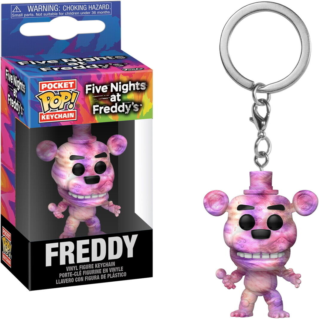 FU64234 Freddy Tie-Dye Key Cha
