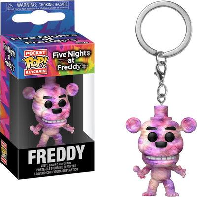 FU64234 Freddy Tie-Dye Key Cha
