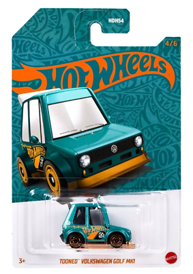 HWHDH54 Tooned Volkswagon Golf MK1