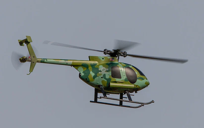 RGR6101 Hero-Copter Military, 4-Blade RTF Heli; Marines