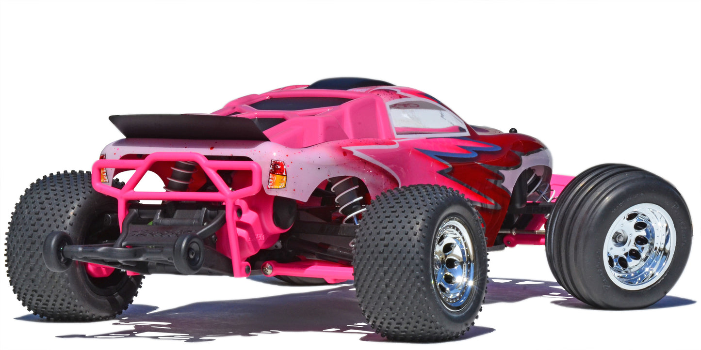70817 PINK Rear Bumper for the Traxxas electric Rustler