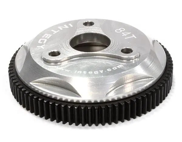 INTT8029SILVER 84T Metal Spur Gear 1/10 2WD