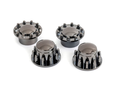 8876R Center caps, 2.2" TRX-6® Big Rig wheels, black chrome (front (2), rear (2))