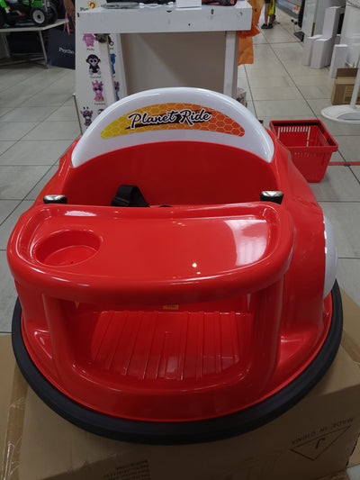 12V Bumper Cars Ride On  RED
