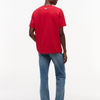 MN00097 Cadillac F1 Racing Varsity Graphic T-Shirt - Red