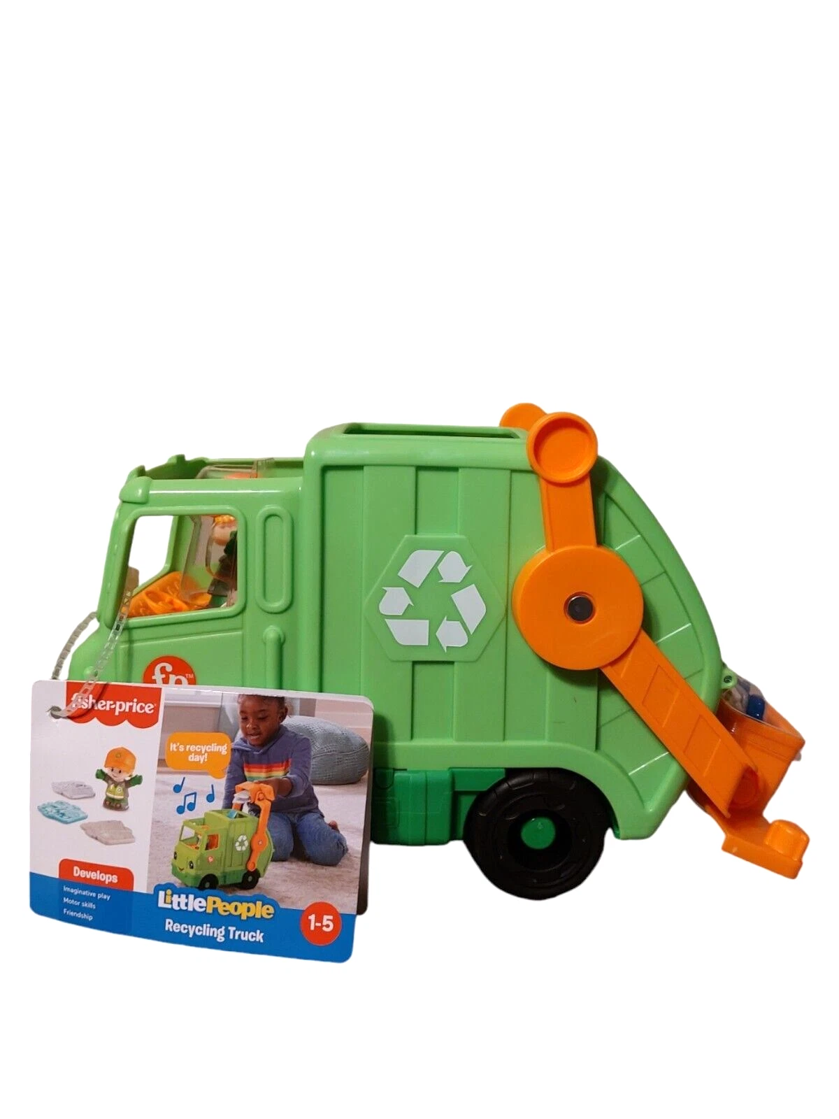 HYC11 Fisher-Price Little People Recycling Truck