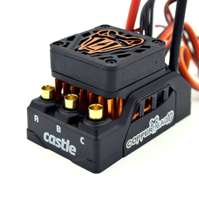 CSE010-0166-13 Copperhead 10 1/10 Sensored Combo w/1412 (3200Kv) (5mm Shaft)