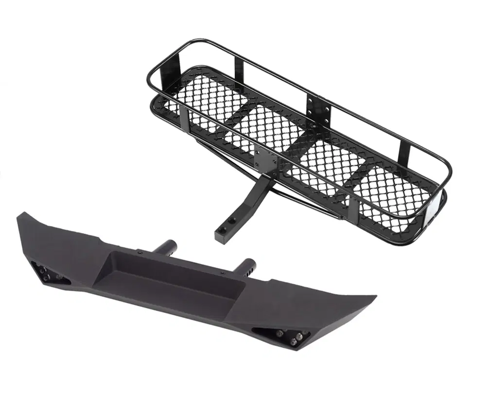 INTC31056 Realistic 1/10 Rear Bumper w/ LED & Luggage Rack 1/10 1/10 Scale Trail Crawler
