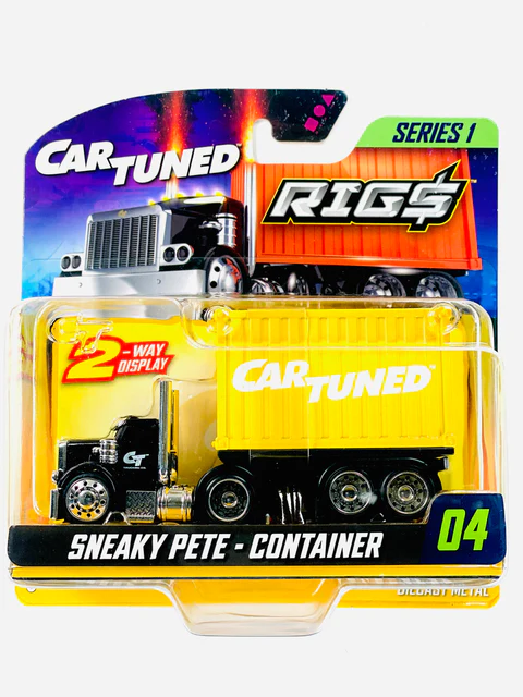 CarTuned 559313 1:64 Container Rigs Series 1 – Assortment
