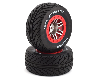 DTXC2944 MTD SpeedTreads Robber SC Pre-Mounted 1/10 SCT (2)