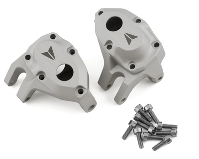 VPS08641 F10 Portal Aluminum Front Knuckle Set (Silver) (2)