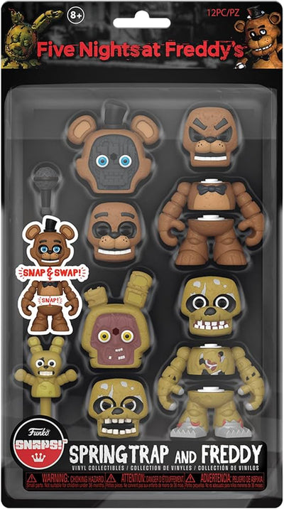 FU64924 FNAF Snaps Springtrap and Freddy