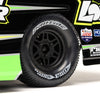 PRO287303 Pro-Line Racing 1/10 Sheriff Dirt Oval Wheels, 12mm Hex, Black (2): Losi Sprint Car (Rear) & Dirt Late Model (Front/Rear)