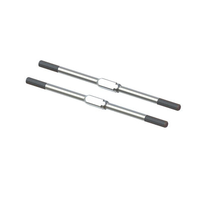 ARA340175 ARRMA Steel Turnbuckle M4x95mm Silver (2)