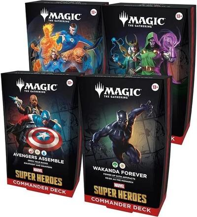 MTGD5361 Magic The Gathering Marvel Super Heroes Commander Deck