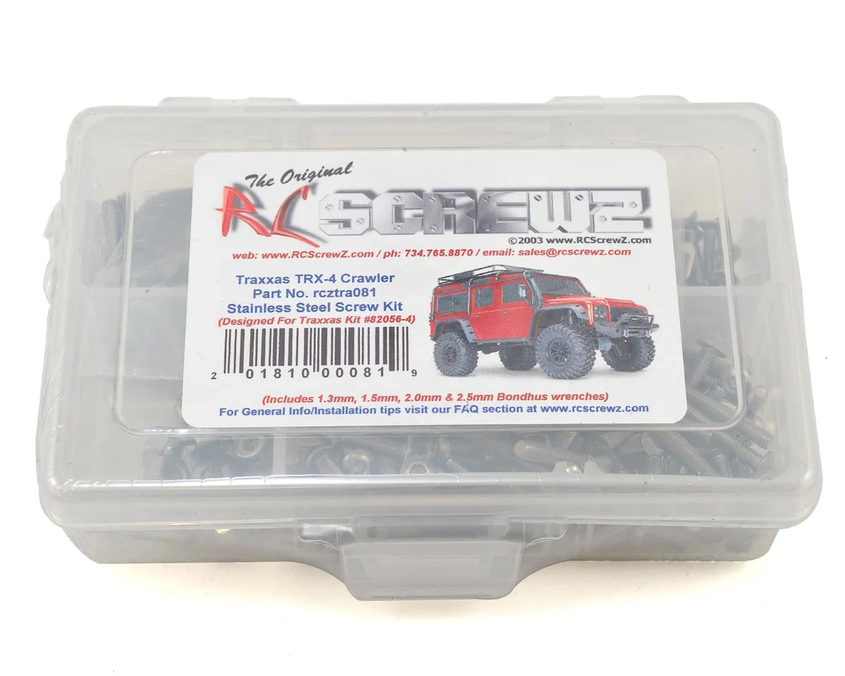 RCZTRA081 TRX-4 Screw Kit