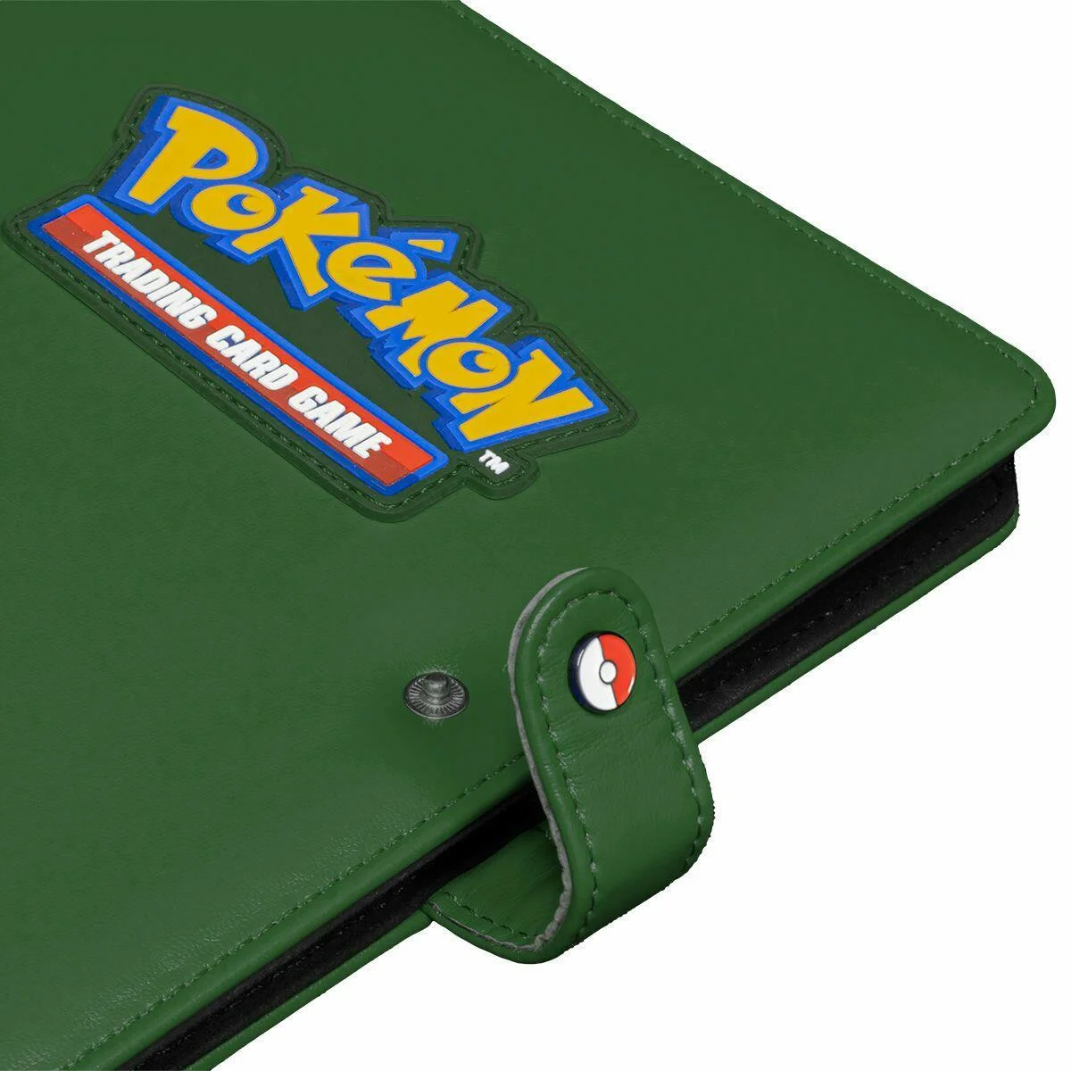 UP16721 Ultra Pro Pokemon 4 Pkt Green Premium Snap Binder with Pokemon Logo