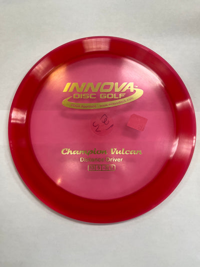 Innova Champion Vulcan Distance Driver Clear Red