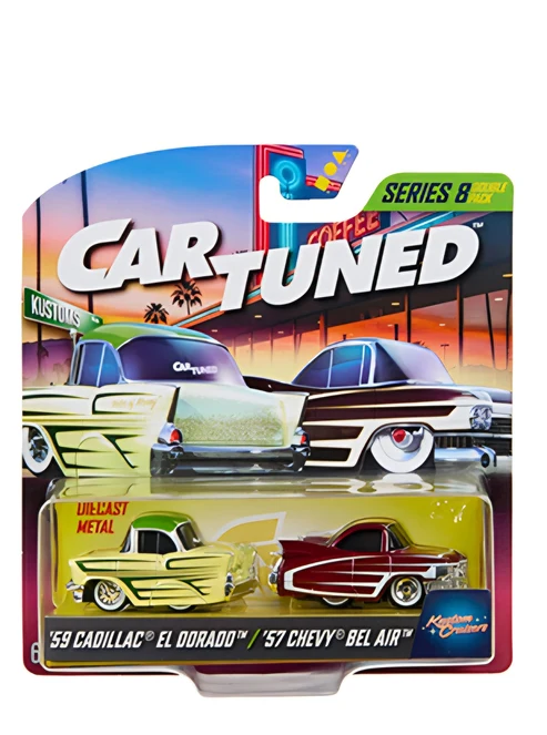 CarTuned 541967-XX5 1:64 2-Pack Series 8 “Kustom Cruiser”