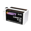 TRI-1040 7.4V 11500mAh 2S2P 130C Fat Shorty LiPo Battery, 5mm Bullets