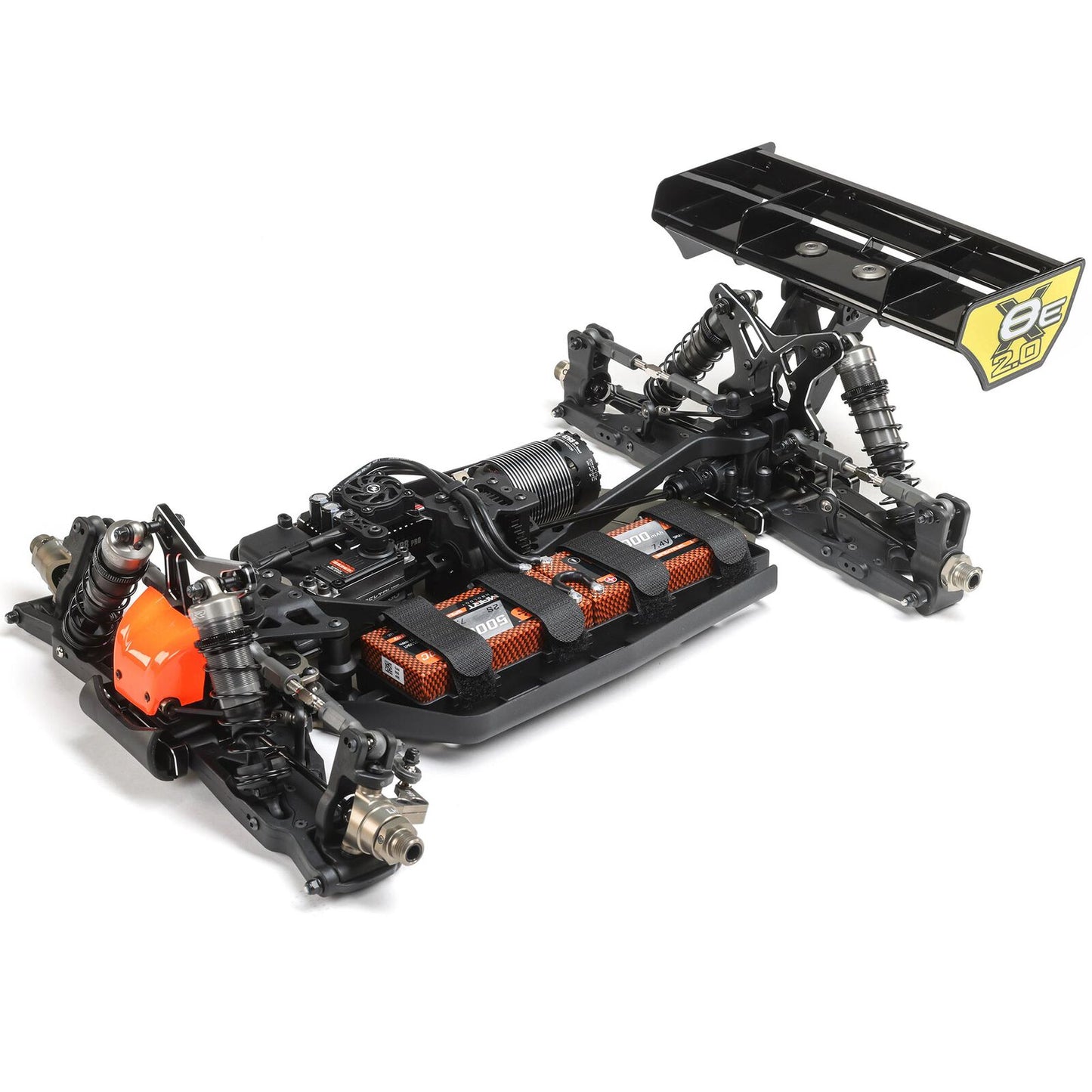 TLR04012 1/8 8IGHT-X/E 2.0 Combo 4X4 Nitro/Electric Race Buggy Kit