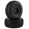 JCO4011-3095 Pre-Mounted Landmines Tires w/Tremor Wheels (Black) (2) (Yellow) w/12mm Hex