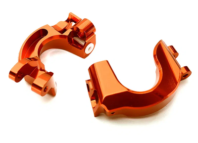 INTC28866RED Billet Machined Caster Blocks 1/10 4X4