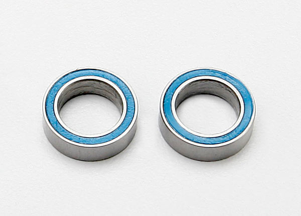 7020 Ball Bearings, Blue Rubbe