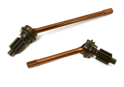 INTC28487 Machined Front Universal Drive Shafts Scale & Trail Crawler