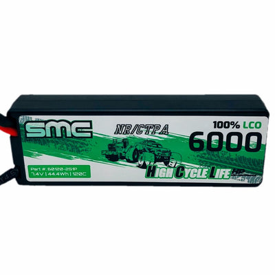 SMC60120-2S1P HCL-HP 7.4V-6000mAh 120C Hardcase - Traxxas Plug