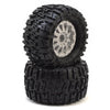 PRO117026 Trencher 2.8" Tires w/F-11 Electric Rear Wheels (2) (Grey) w/12mm Hex