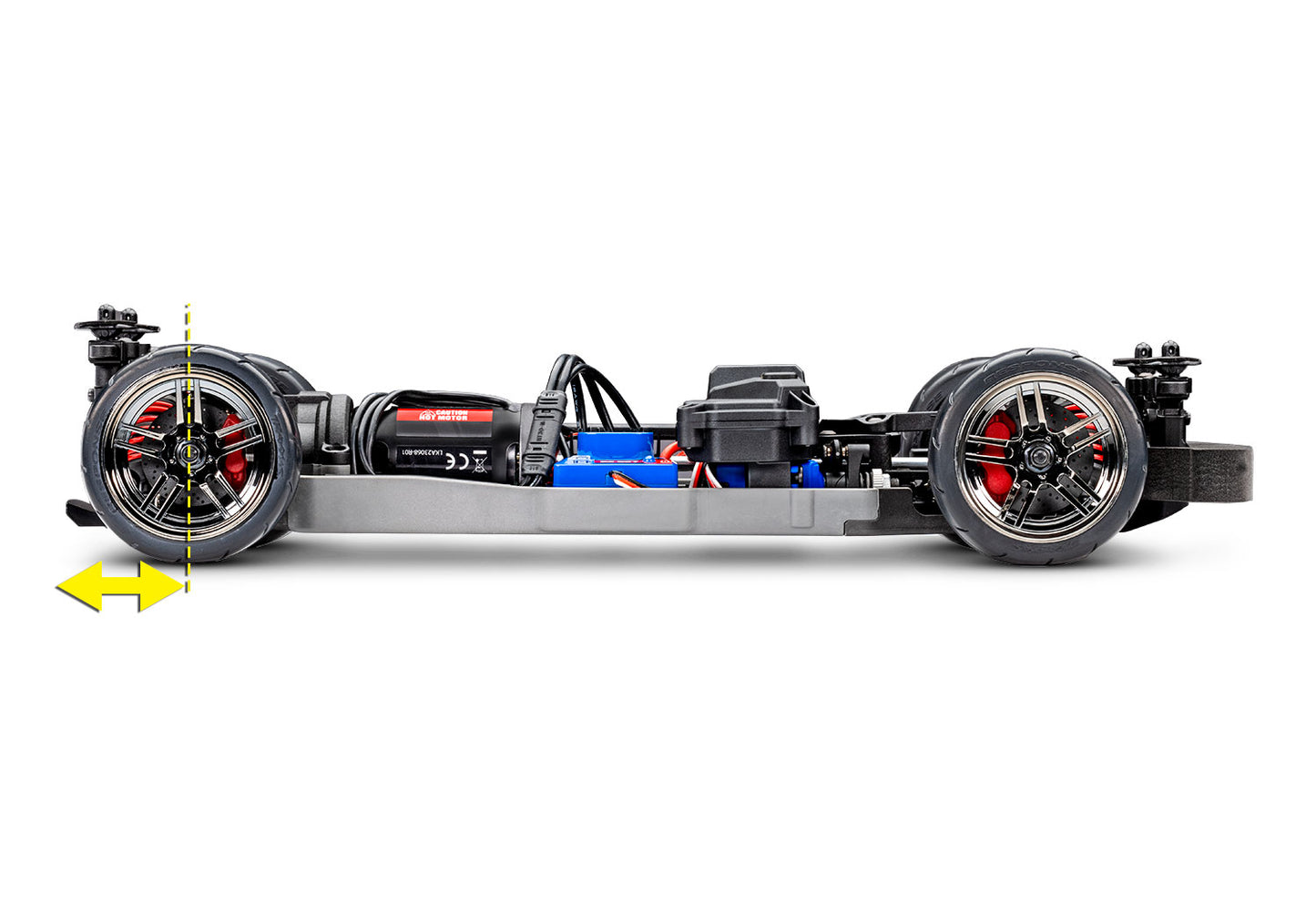 83124-4  Traxxas 4Tec2.0 1/10 Scale AWD Chassis With BL-2S Brushless Power System