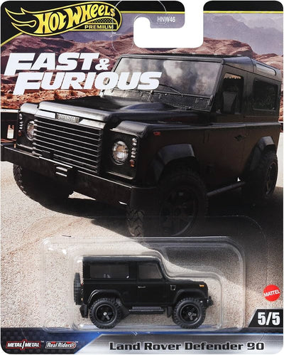 HWHNW46 Fast & Furious Land Rover Defender 90 Black
