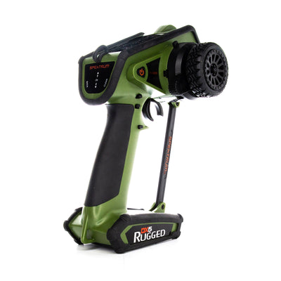 SPMR5200G DX5 Rugged 5-Channel DSMR Transmitter Only, Green