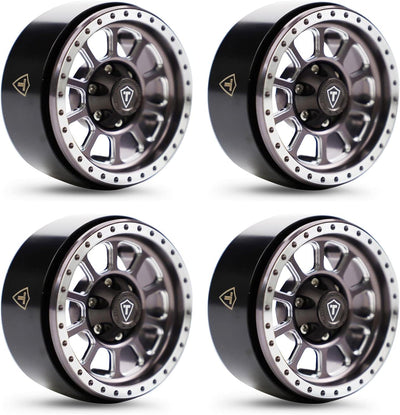TLHTWHEELS-07 Treal 1.9 Beadlocks Titanium