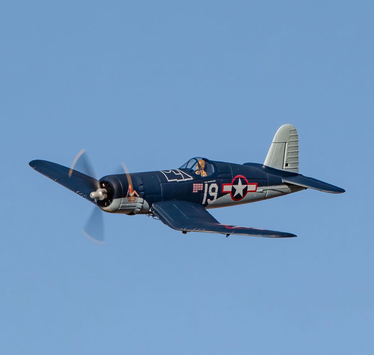 RGRA1602  F4U Corsair 500mm Brushless RTF Warbird with PASS (Pilot Assist Stability Software) System