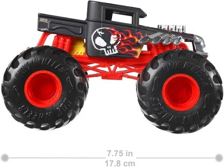 HWJDR04 Hot Wheels 1:24 Monster Truck Bone Shaker