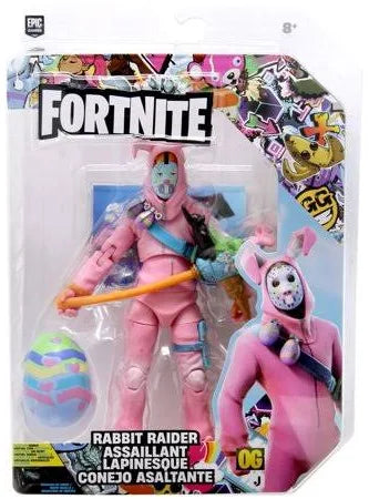 Epic Games Fortnite Rabbit Raider Assailant Lapinesque Conejo Asaltante Action Figure
