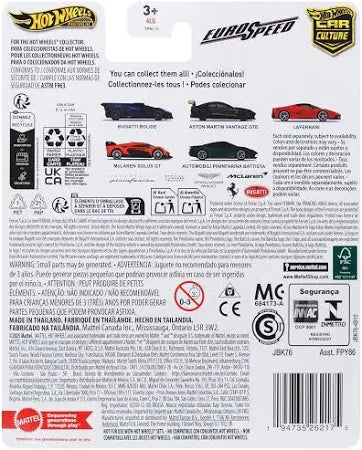 HWJBK76 Hot Wheels Premium EuroSpeed Aston Martin Vantage GTE
