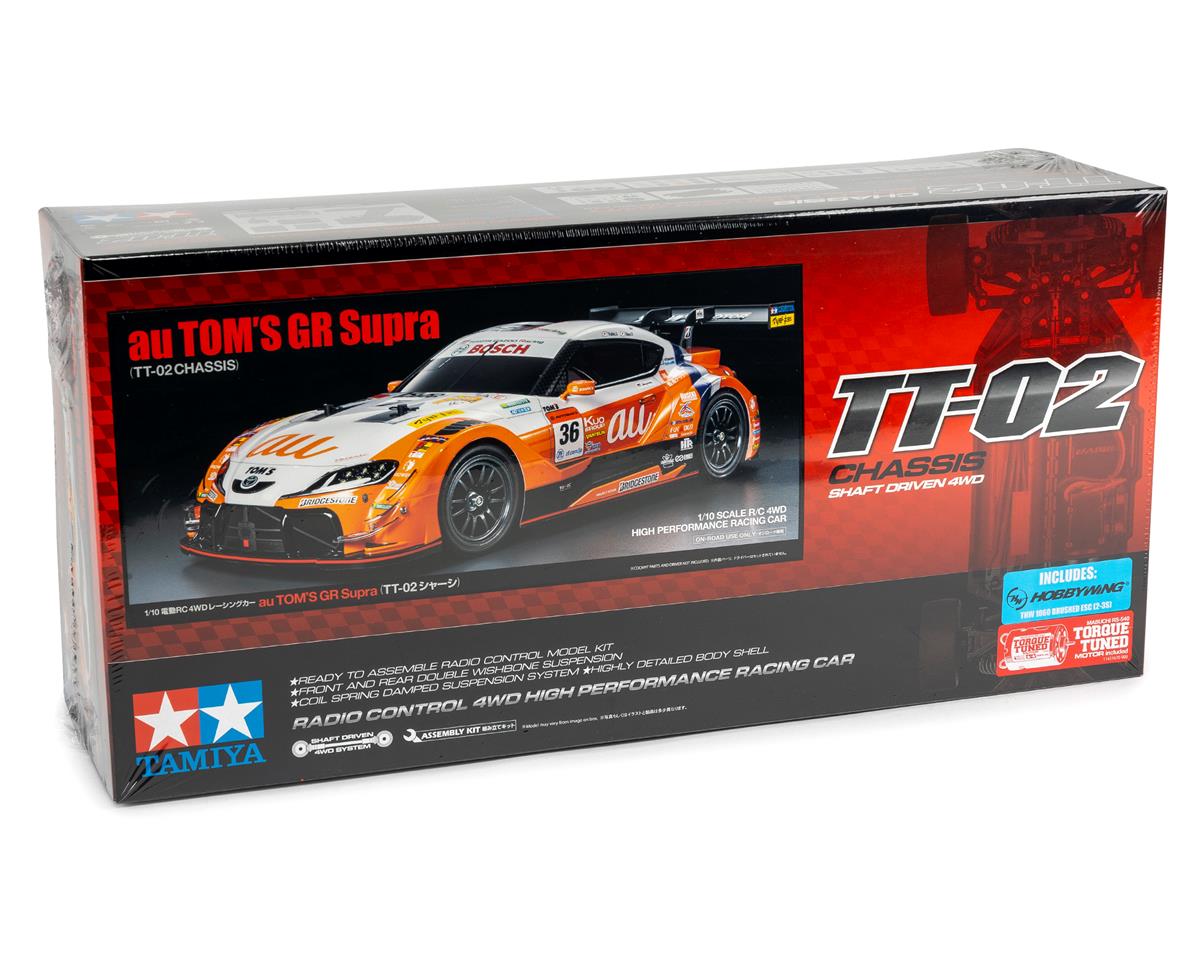 TAM58703-60A Tamiya TT-02 Toyota GR Supra GT500 1/10 4WD Electric Touring Car Kit