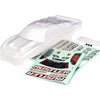 3753  Rustler 2WD Clear Clipless Body