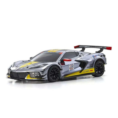 KYO32356CRY MINI-Z RWD MR-04 readyset CHEVROLET® CORVETTE® C8.R  Kyosho America 20th Anniversary - Chrome / Yellow