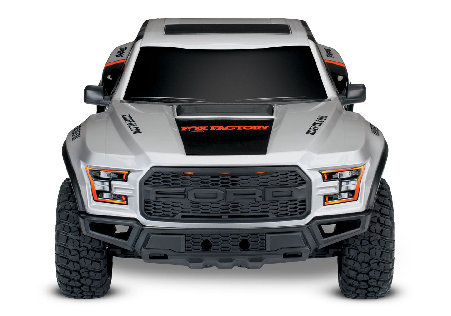 58094-8 Traxxas 2017 Ford F-150 Raptor 1/10 Scale 2WD Short Course Truck with Clipless Body W/USB-C