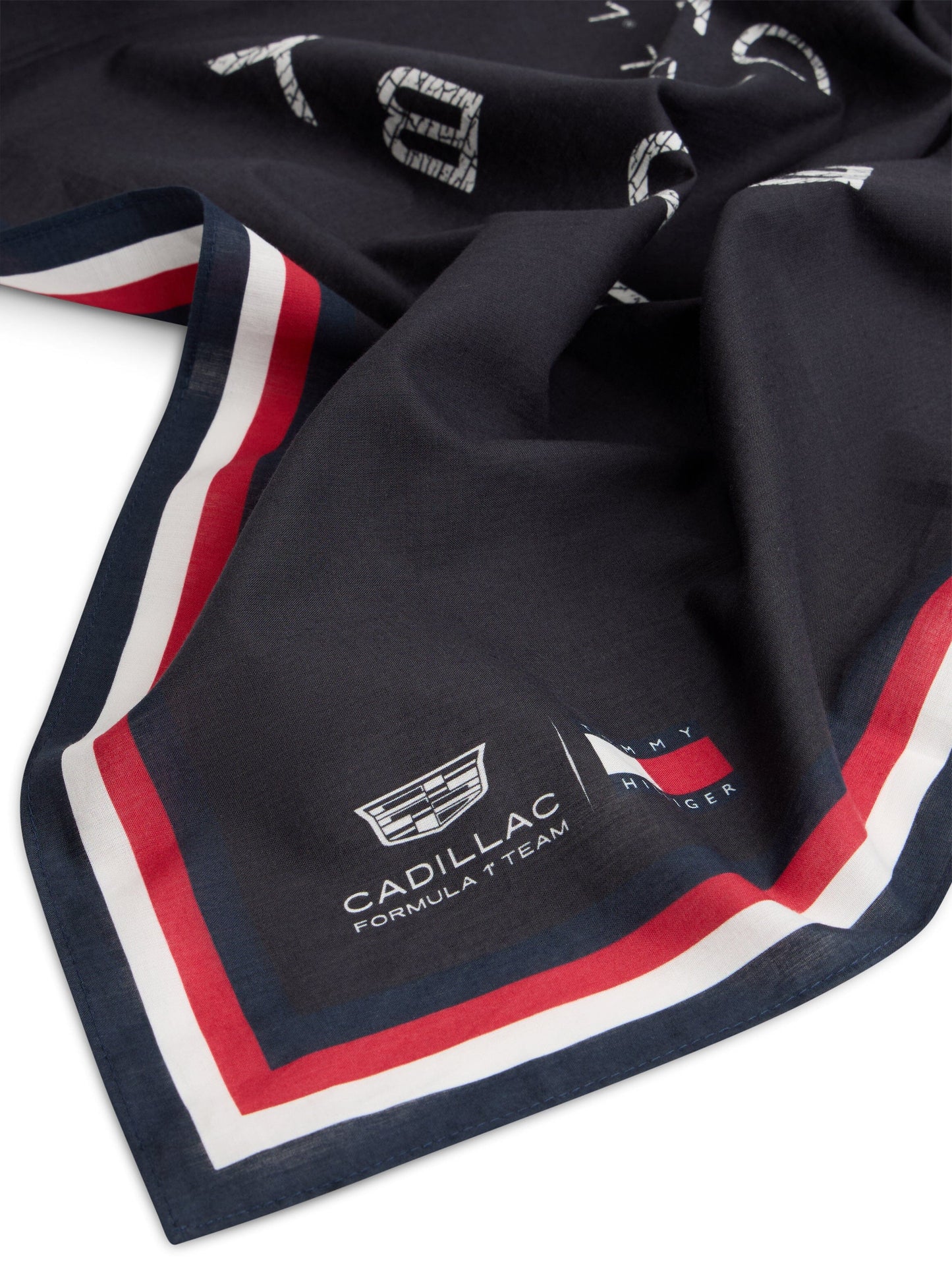 AU02098-BDS Cadillac F1 Racing Special Edition Miami GP Bandana - Black
