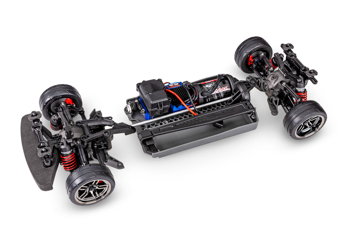 83124-4  Traxxas 4Tec2.0 1/10 Scale AWD Chassis With BL-2S Brushless Power System