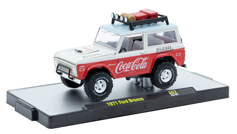 M2 Machines 52500-A57 Coca Cola 1971 Ford Bronco