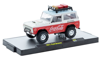 M2 Machines 52500-A57 Coca Cola 1971 Ford Bronco